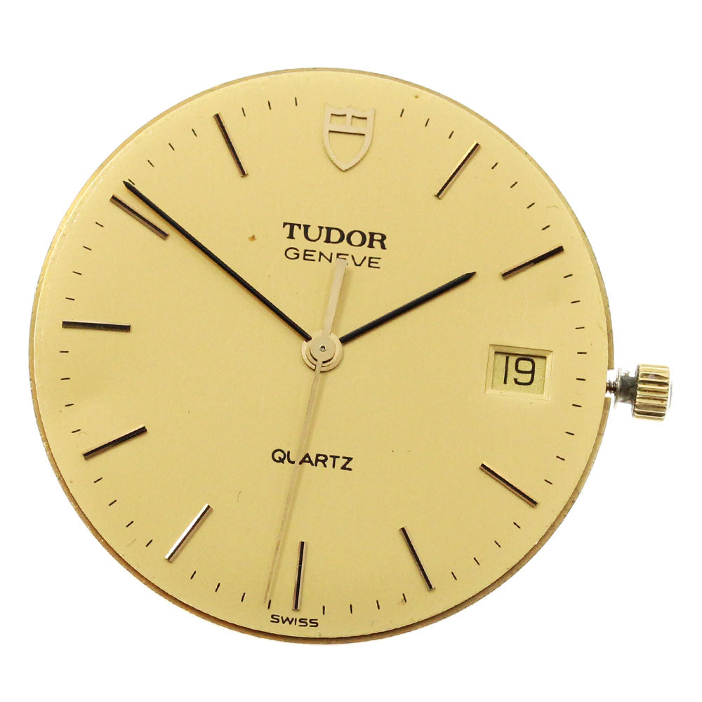 TUDOR Date Cal.ETA955.112 Movement gold Dial Quartz Men's Watch_G-11