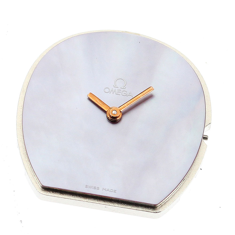OMEGA Movement Cal.4000 Pink shell Dial Quartz Ladies Watch_I-51