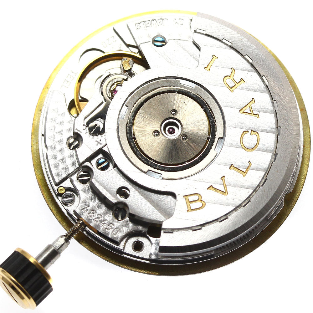 BVLGARI Movement Cal.220TEEG Date black Dial Automatic Men's Watch_I-67