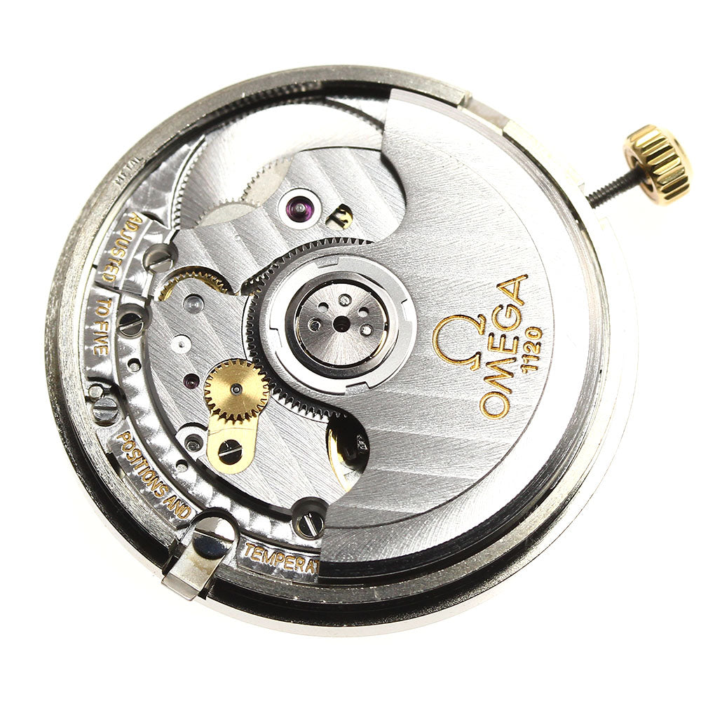 OMEGA Movement Cal.1120 Date Silver Dial Automatic Men's Watch_I-72