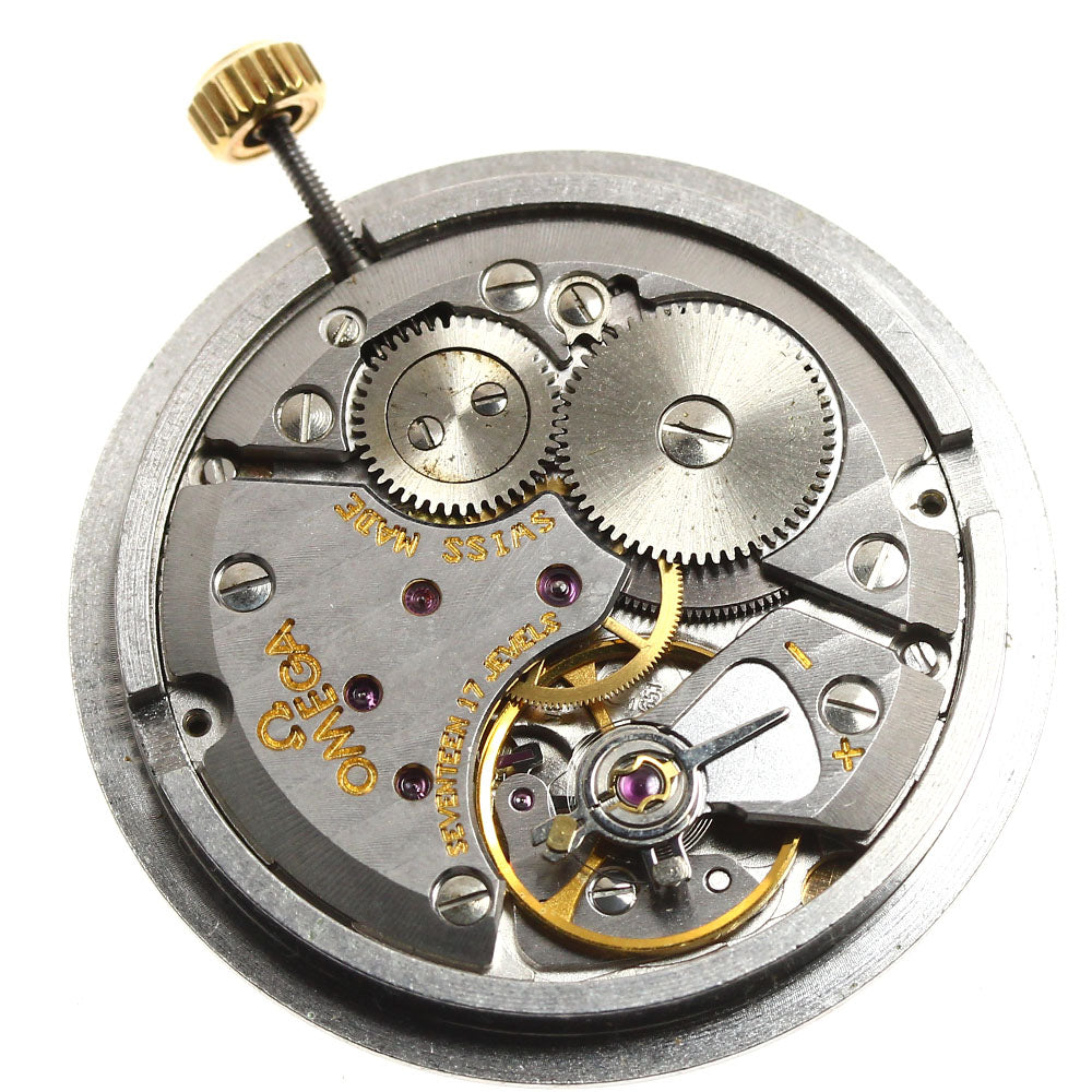 OMEGA Movement Cal.651 Small Second Silver Dial Hand Winding Men's Watch_I-81