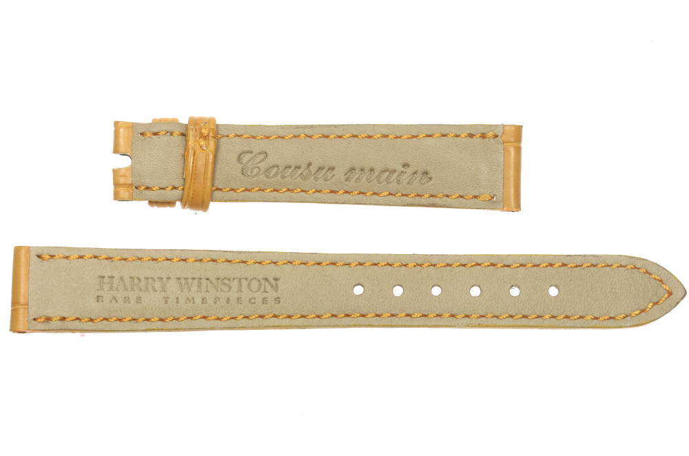 HARRY WINSTON Lug width 14 mm LadiesLeather belt for watches Dial Ladies Watch_373759-1