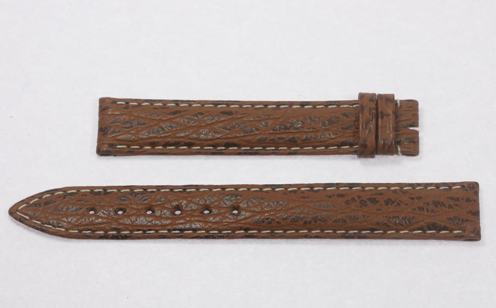 Chopard Lug width 0.6" Brown Leather strap for wristwatch Dial Ladies Watch_457639-3
