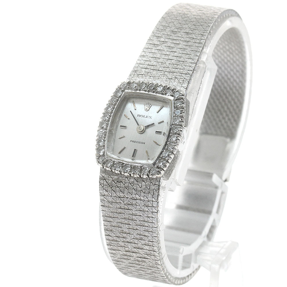 ROLEX Precision ref.2195 Diamond bezel cal.1800 Hand Winding Ladies Watch_530942