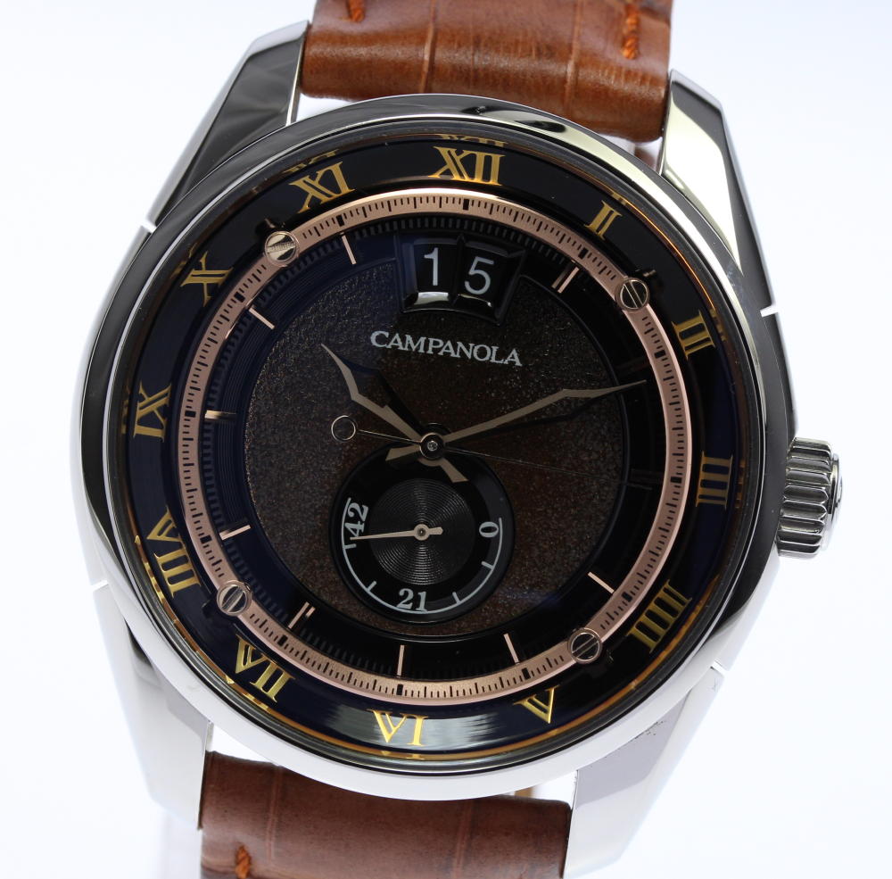 CITIZEN Campanola NZ0000-07P/Y513-T021808 15th Anniversary Model Juraku Black / brown Dial Automatic Men's Watch_562207