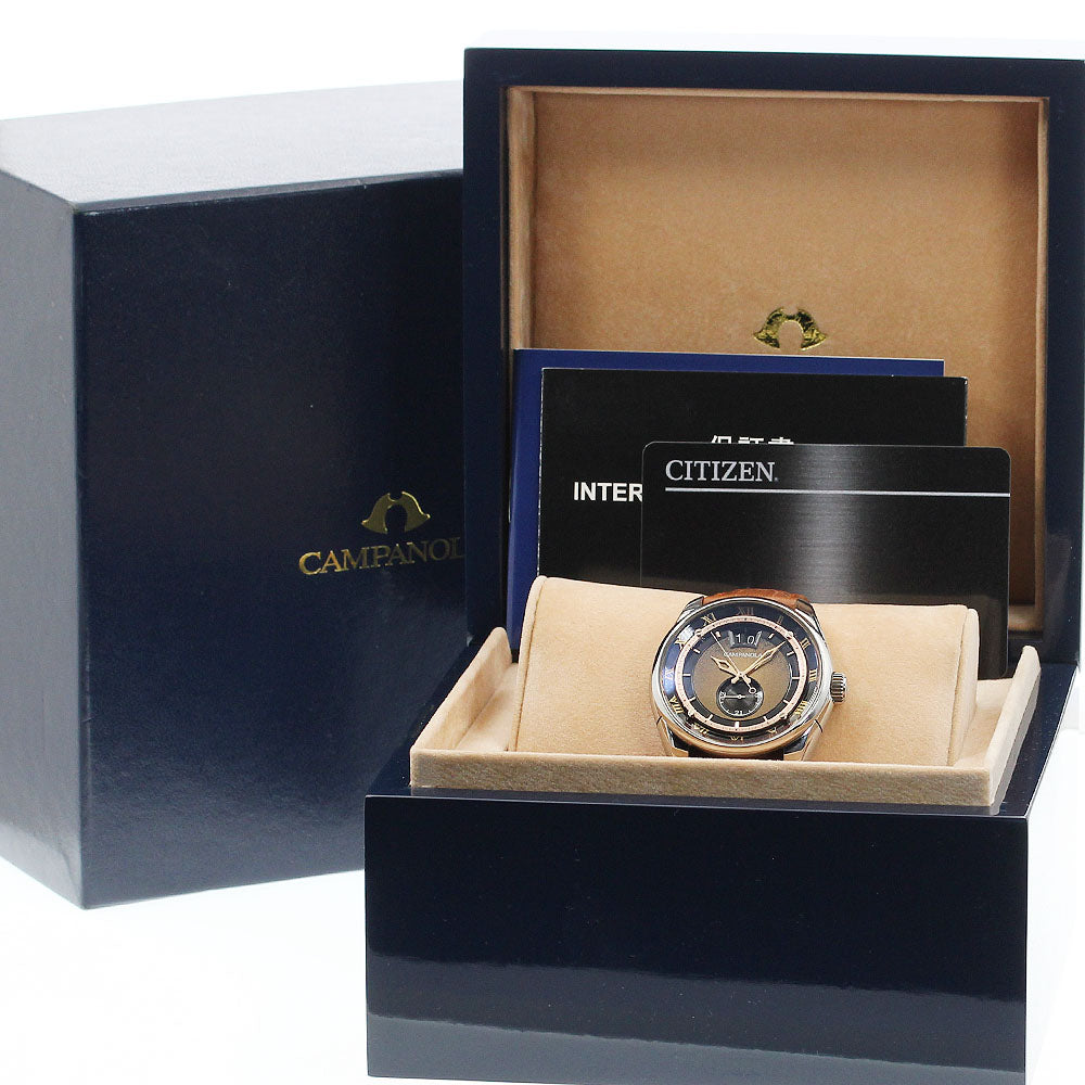 CITIZEN Campanola NZ0000-07P/Y513-T021808 15th Anniversary Model Juraku Black / brown Dial Automatic Men's Watch_562207