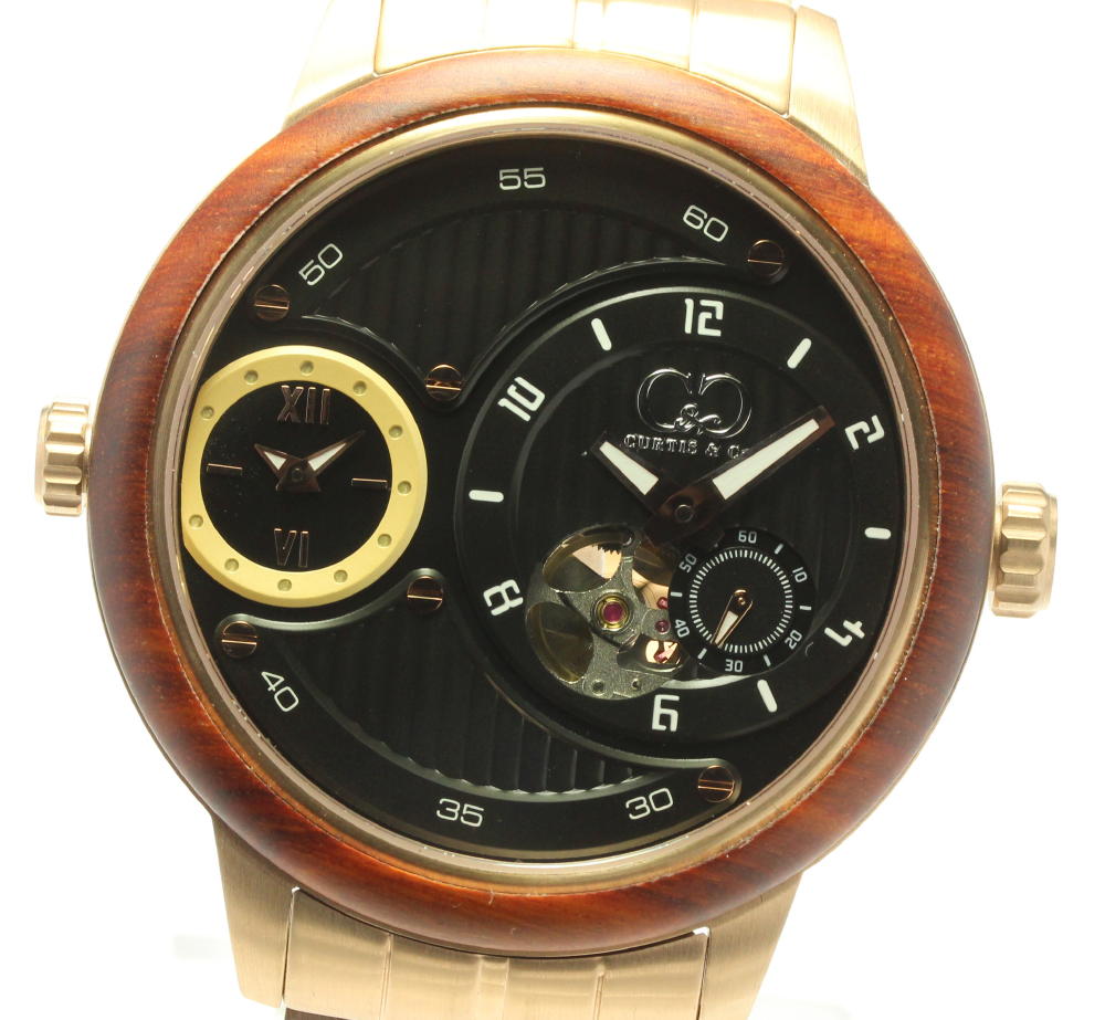 Curtis & Co. Small seconds black Dial Automatic Men's Watch_591485