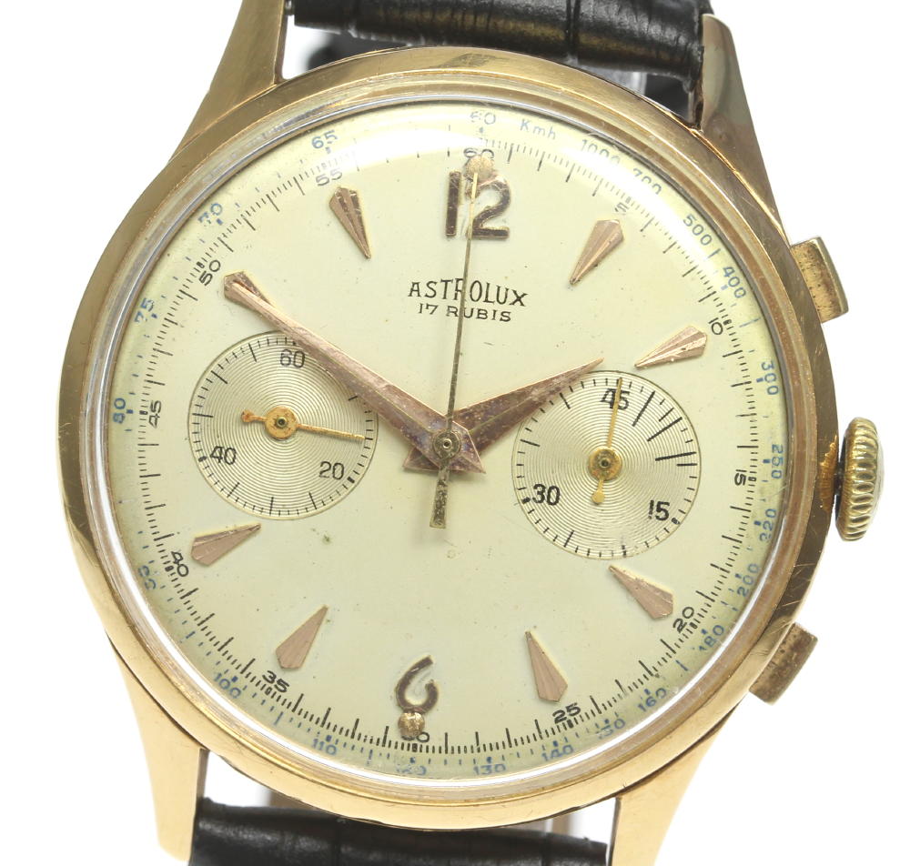 ASTROLUX Randeron Cal.149 Chronograph Hand Winding Men's Watch_565919