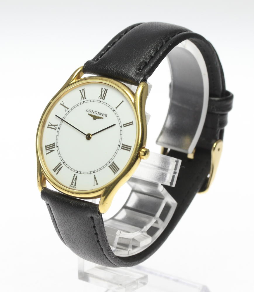 LONGINES Grand classic L4.617.2 white Dial Quartz Men's Watch_605794