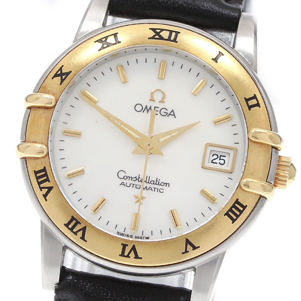 OMEGA Constellation Diamond Bezel White shell Dial Automatic Ladies Watch_606449