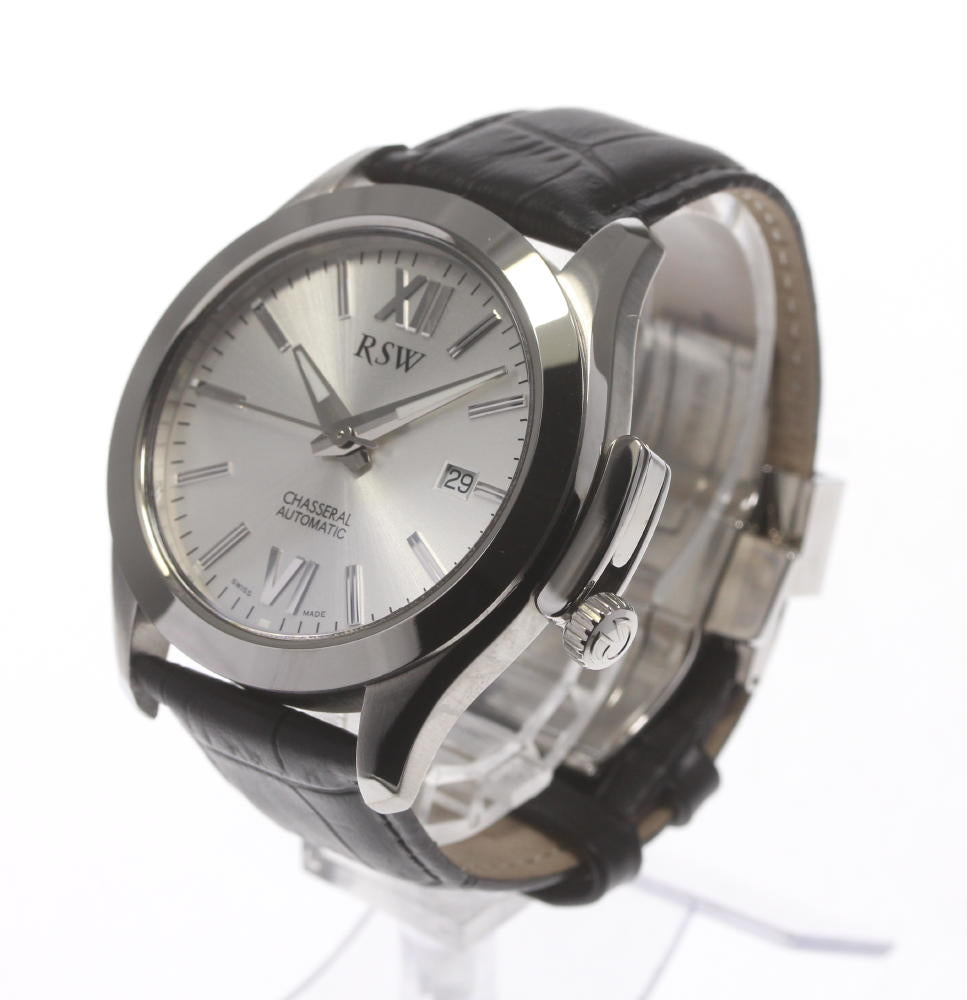 RSW Chasseral 7240 Silver Dial Automatic Men's Watch_607602
