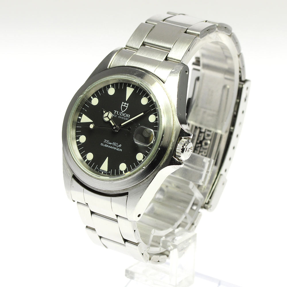 TUDOR Prince Oyster Date Submariner 75090 cal.2824-2 black Dial Automatic Men's Watch_609567