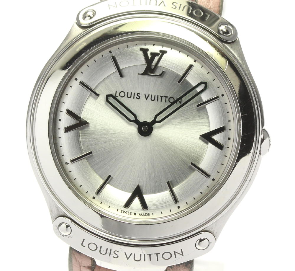 LOUIS VUITTON Q6J00 Silver Dial Quartz Ladies Watch_611530