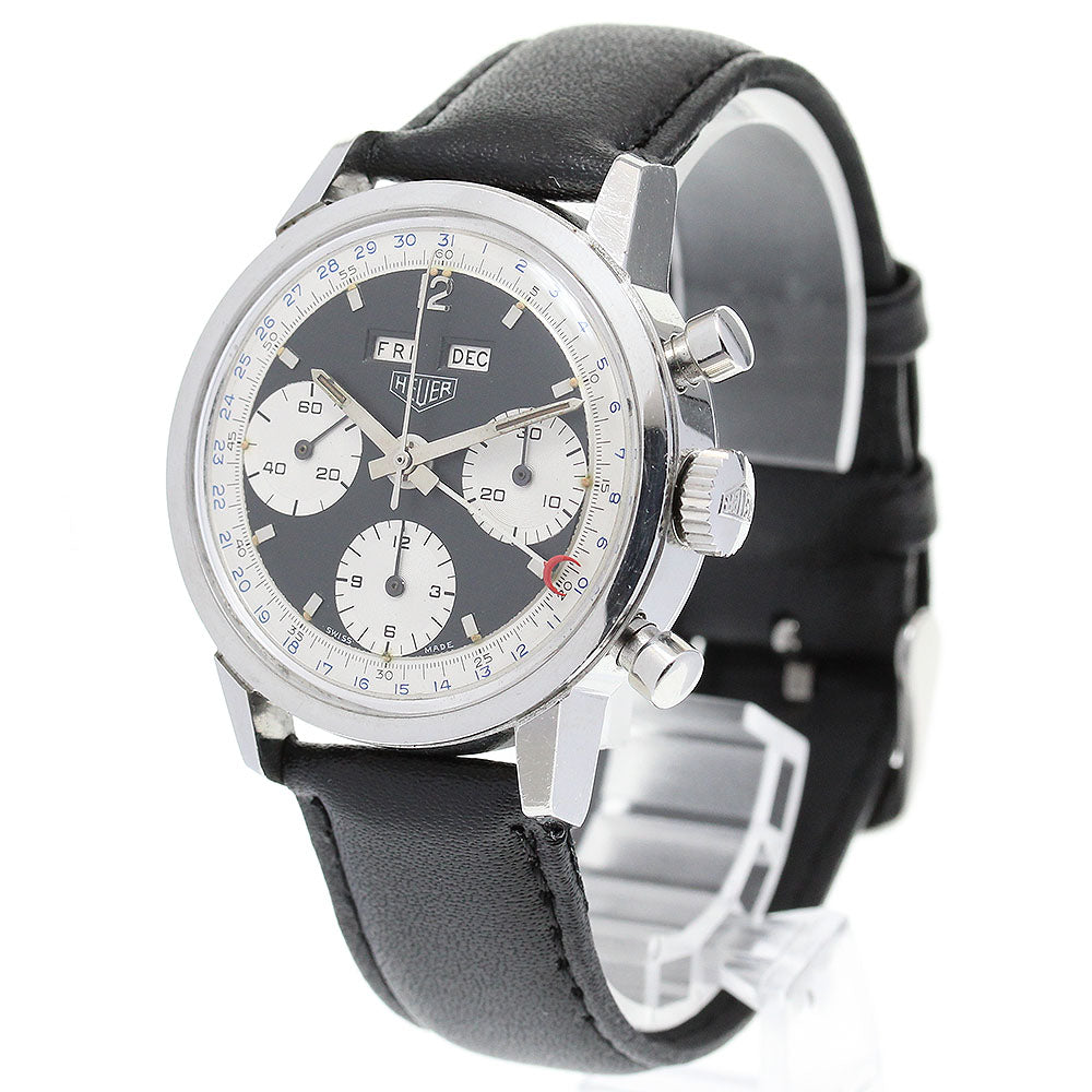 Heuer Triple calendar 2547 Cal.723 Chronograph Hand Winding Men's Watch_617659