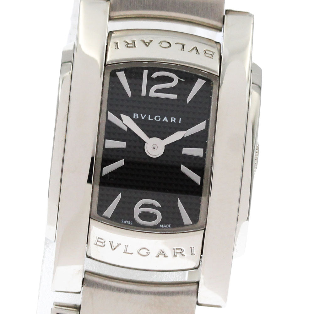 BVLGARI Assioma AA26S Black Dial Quartz Ladies Watch_618236