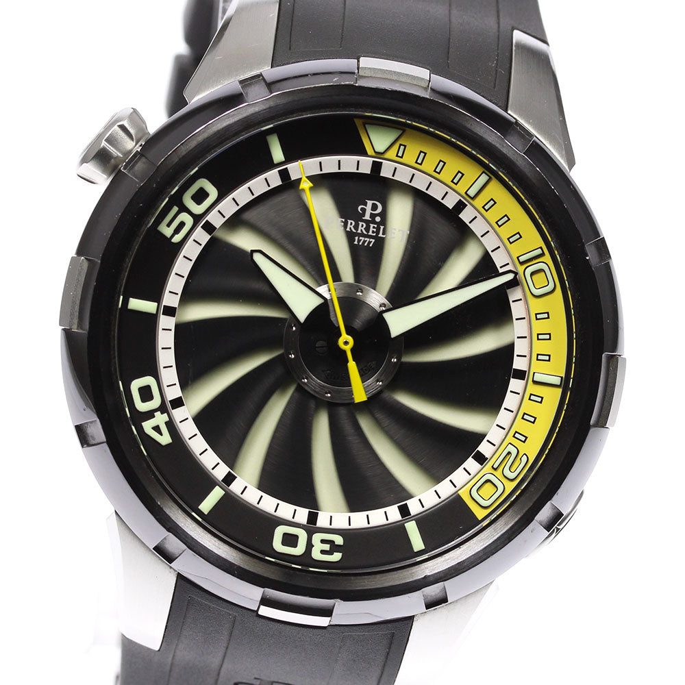 PERRELET Turbine diver A1067/2 black Dial Automatic Men's Watch_621716