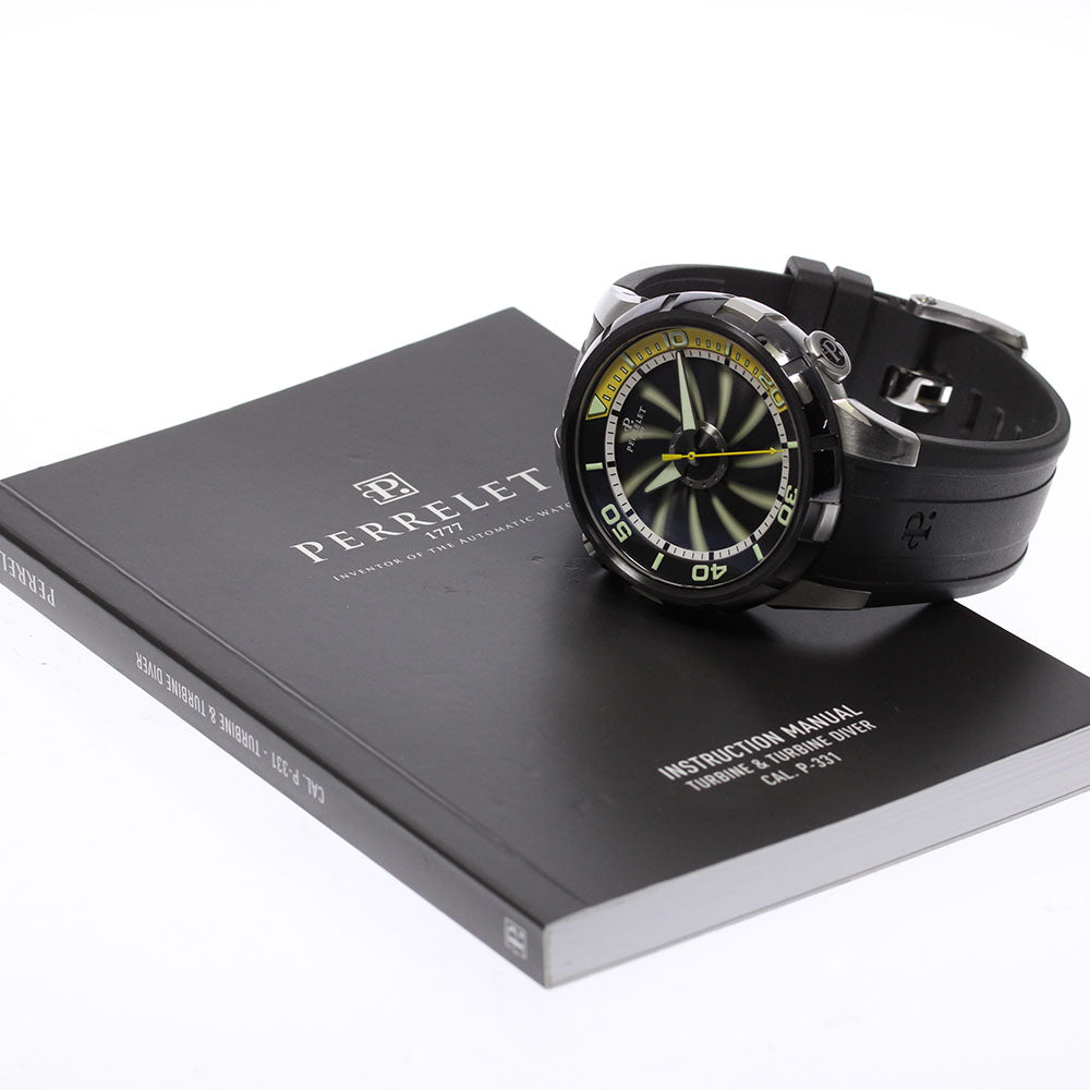 PERRELET Turbine diver A1067/2 black Dial Automatic Men's Watch_621716