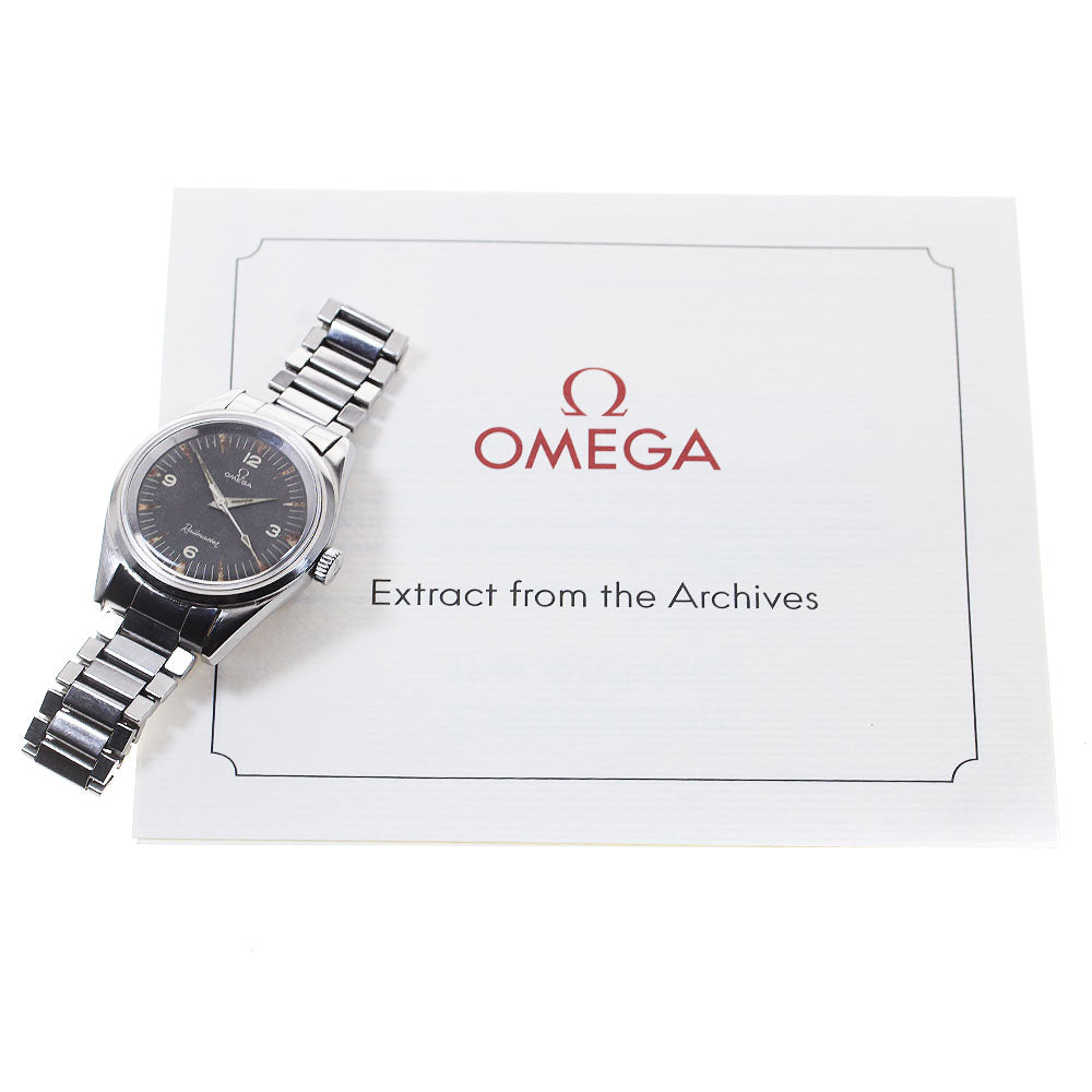 OMEGA Railmaster CK 2914 vintage cal.285 black Dial Hand Winding Men's_628084
