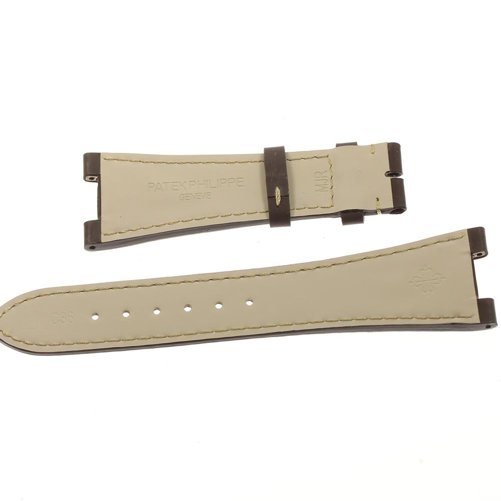 PATEK PHILIPPE Leather belt H970.1217.B1T4 Lug width 25/0.7" black Dial Men's Watch_628500