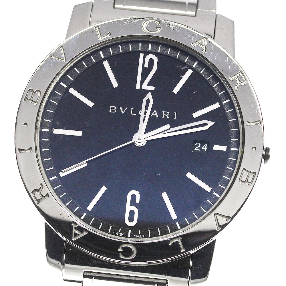 BVLGARI BVLGARIBVLGARI BB41S Date black Dial Automatic Men's Watch_635188