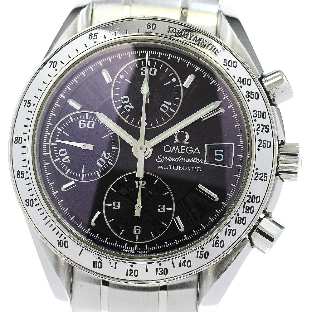 OMEGA Speedmaster 3513.50 Date Chronograph Black Dial Automatic Men's _636696