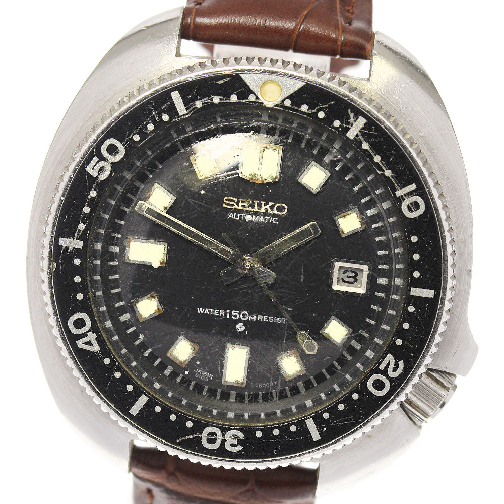 SEIKO Second diver 6105-8110 Date Vintage Automatic Men's Watch_648857