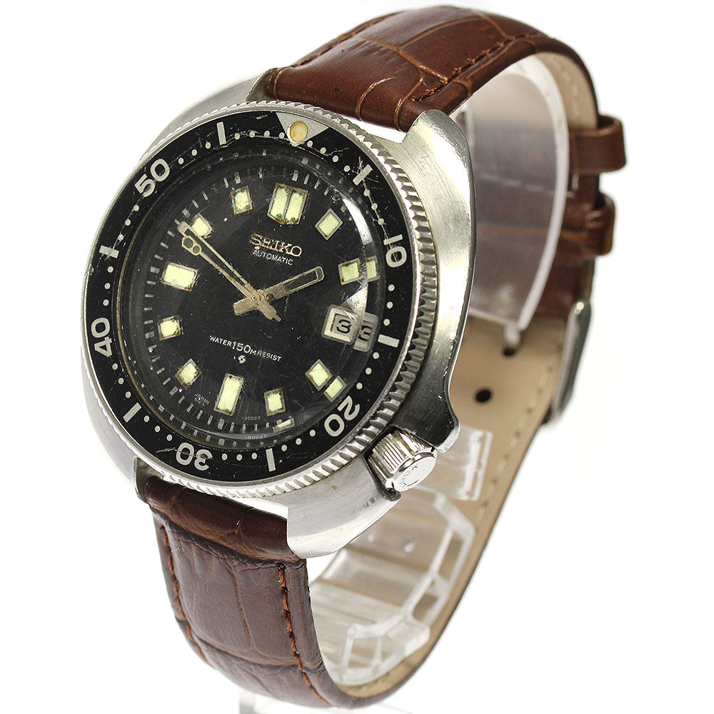 SEIKO Second diver 6105-8110 Date Vintage Automatic Men's Watch_648857