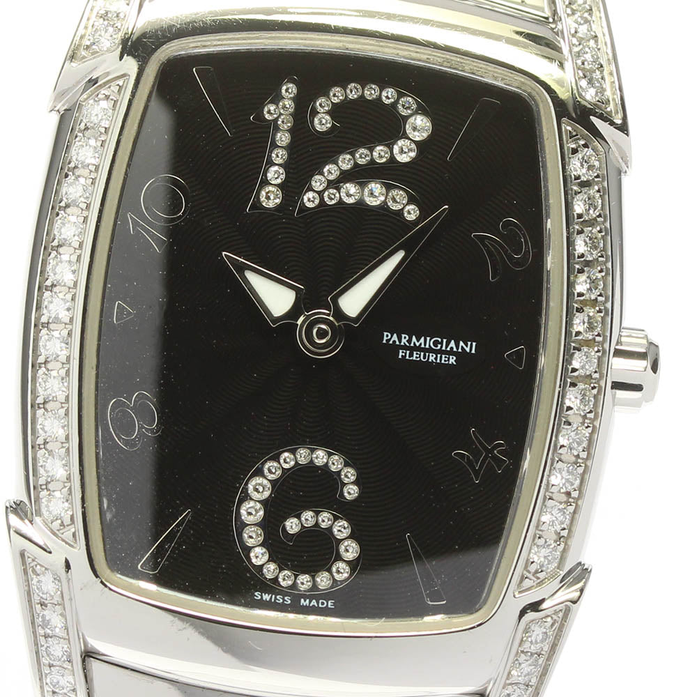 PARMIGIANI FLEURIER Carpadonna Side diamond Quartz Ladies Watch_653745