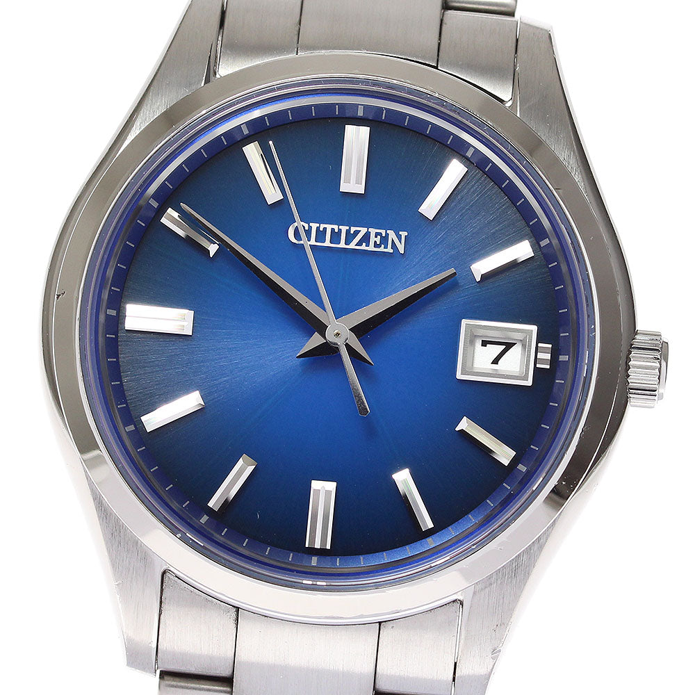 CITIZEN The Citizen Eco Drive A060-T021417/AQ4000-51A Date blue Dial Solar Powered Men's Watch_654734