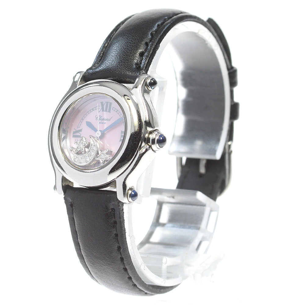 Chopard Happy Sports Moon & Star 27/8245-23 Pink shell Dial Quartz Ladies Watch_660384