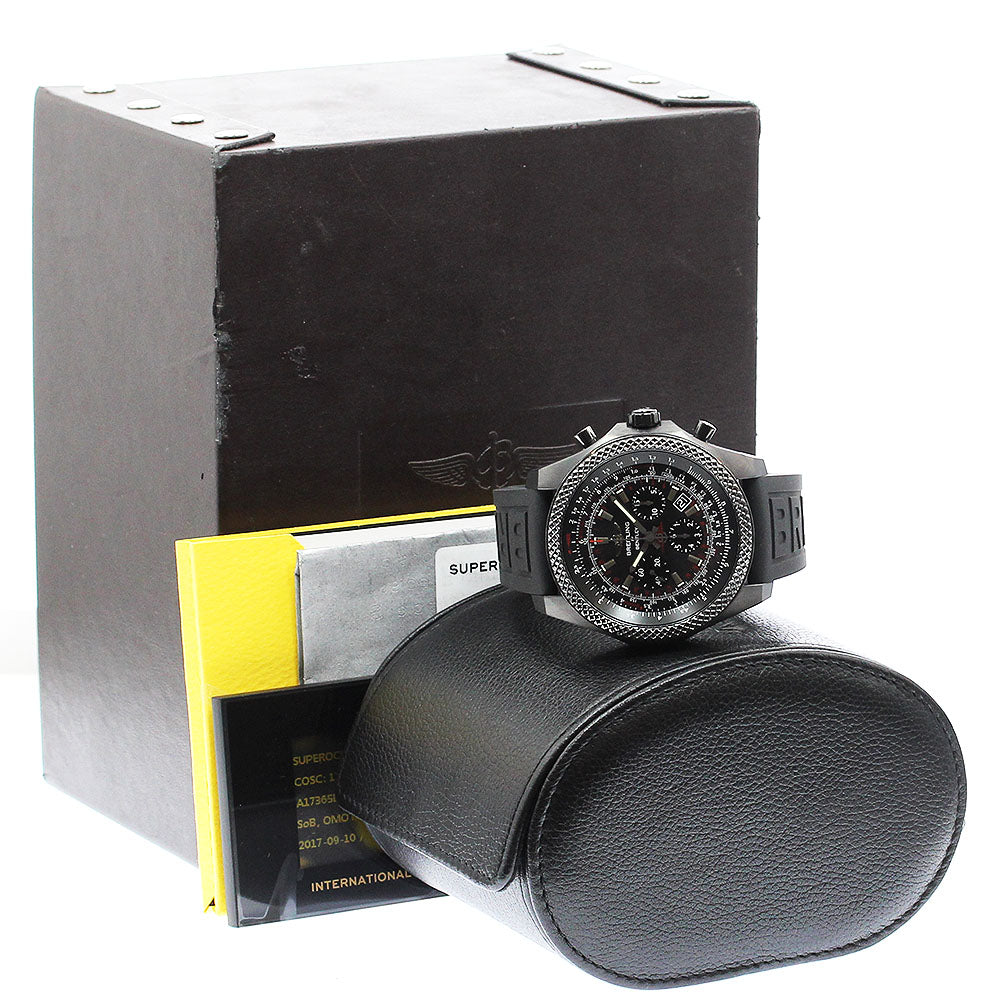 BREITLING Bentley MB0611 / MB061113/BE60 Chronograph Black shell Dial Automatic Men's Watch_660756