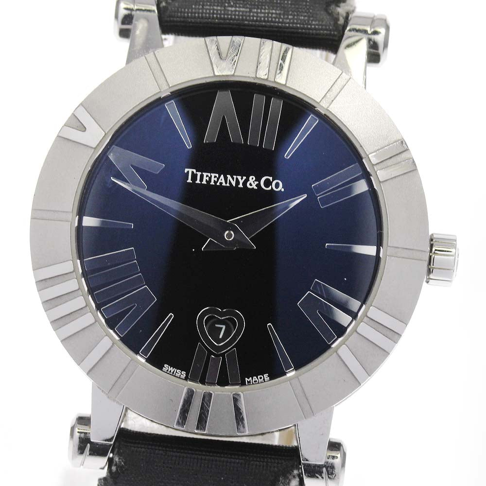 TIFFANY&Co. Atlas Z1300.11.11A10A41A Date black Dial Quartz Ladies Watch_662712