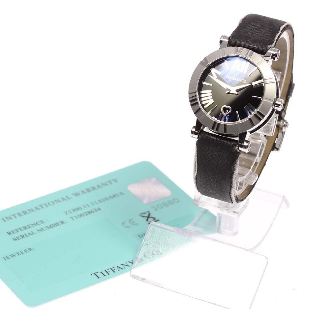TIFFANY&Co. Atlas Z1300.11.11A10A41A Date black Dial Quartz Ladies Watch_662712
