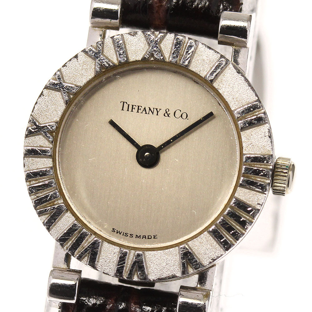 TIFFANY&Co. Atlas mini Silver Dial Quartz Ladies Watch_664996