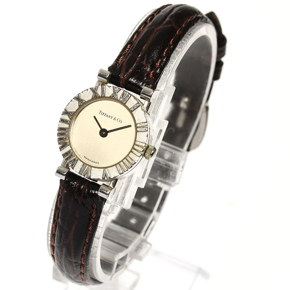 TIFFANY&Co. Atlas mini Silver Dial Quartz Ladies Watch_664996