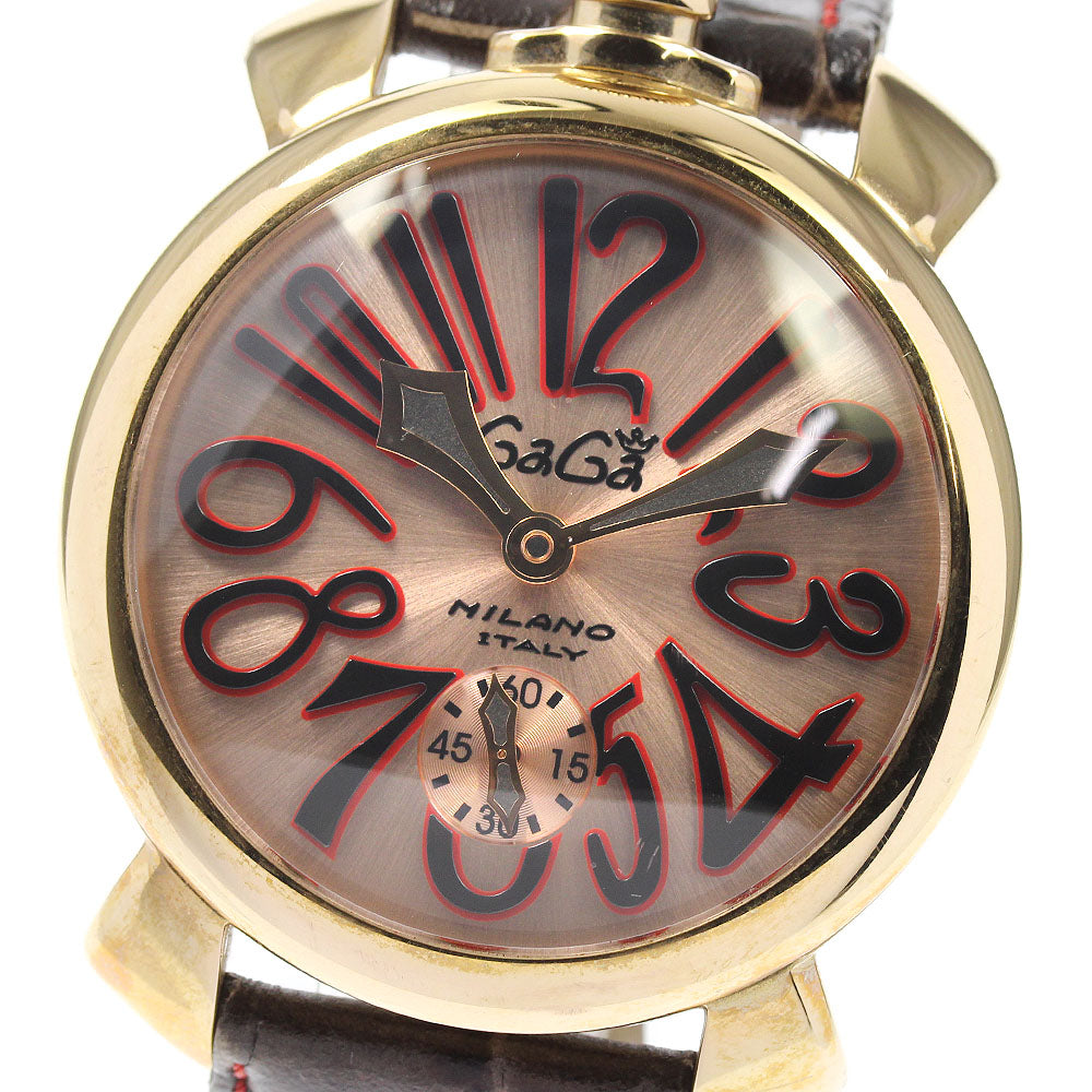 GaGa MILANO Manuale48 5011.11S Small seconds Hand Winding Men's Watch_667893