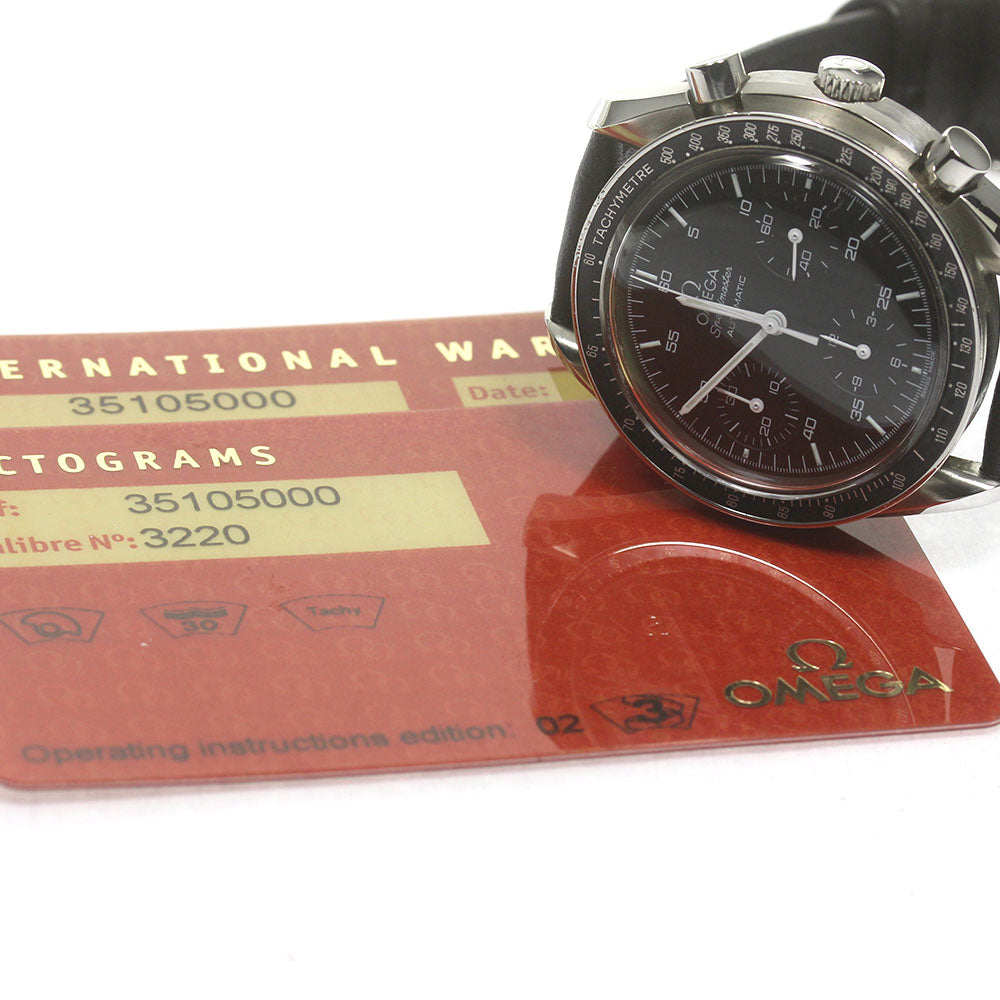 OMEGA Speedmaster 3510.50 Chronograph black Dial Automatic Men's Watch_669299