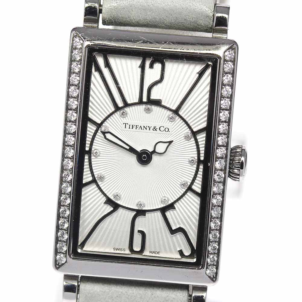 TIFFANY&Co. gallery Z3000.10.10E21C68A Diamond Bezel 12P Ladies Watch_670043