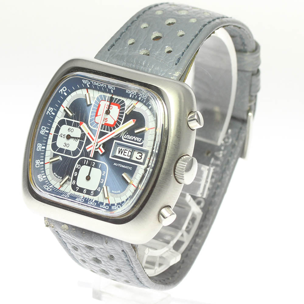 MINERVA INCABLOC Chronograph cal.7750 gray Dial Automatic Men's Watch_679629