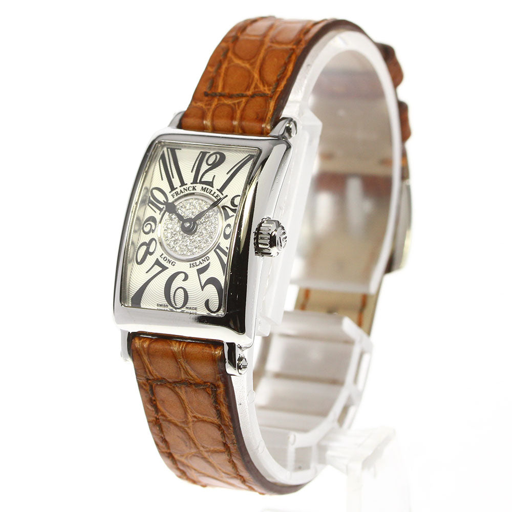 FRANCK MULLER Long Island Petit 802QZCD1P Silver Dial Quartz Ladies Watch_680048