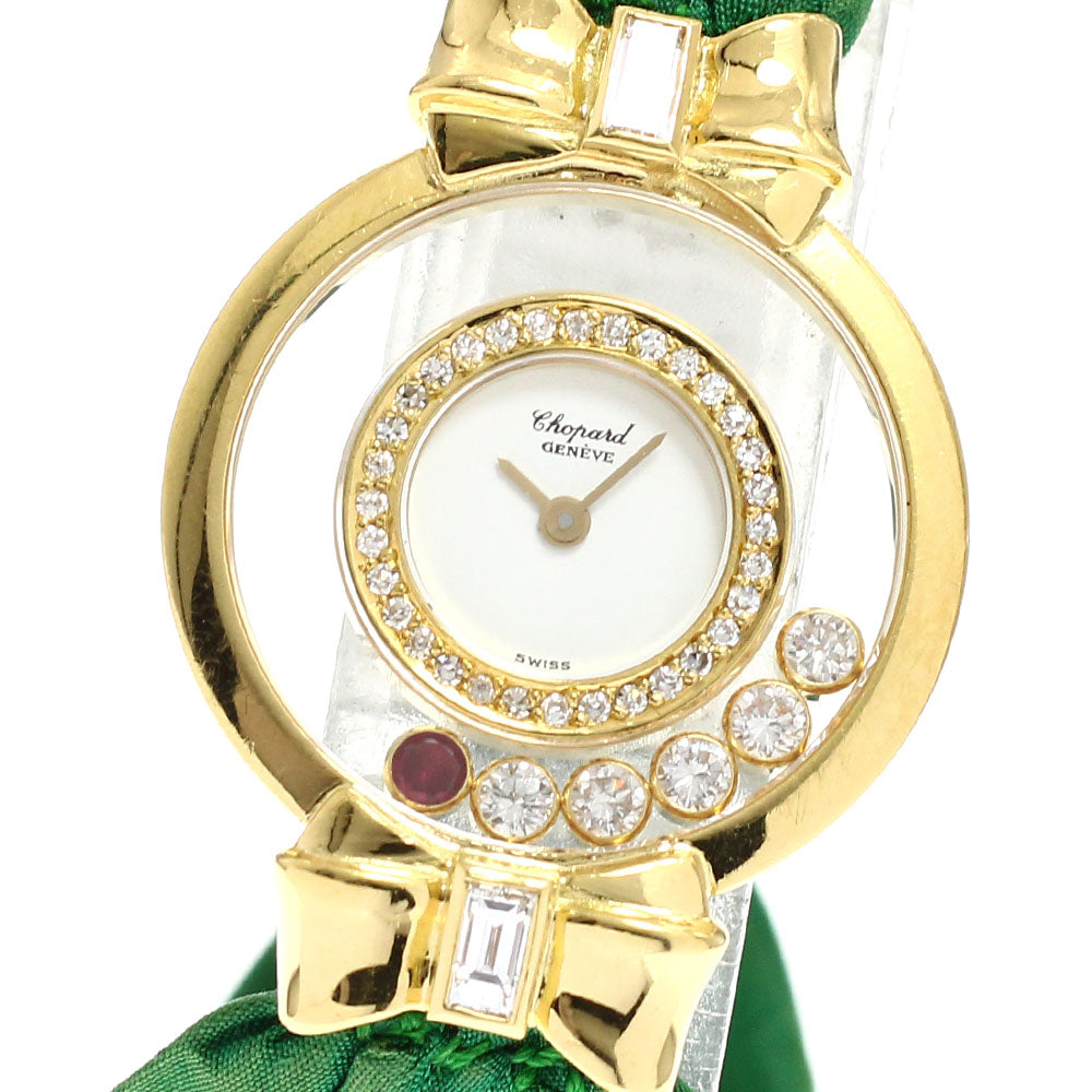 Chopard Happy Diamond Ribbon 5334 K18YG Diamond Quartz Ladies Watch_687183
