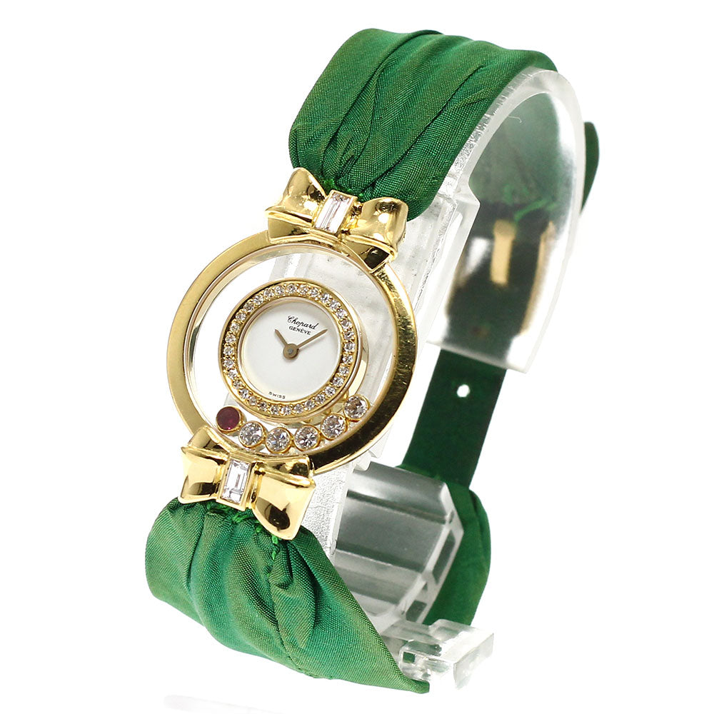 Chopard Happy Diamond Ribbon 5334 K18YG Diamond Quartz Ladies Watch_687183