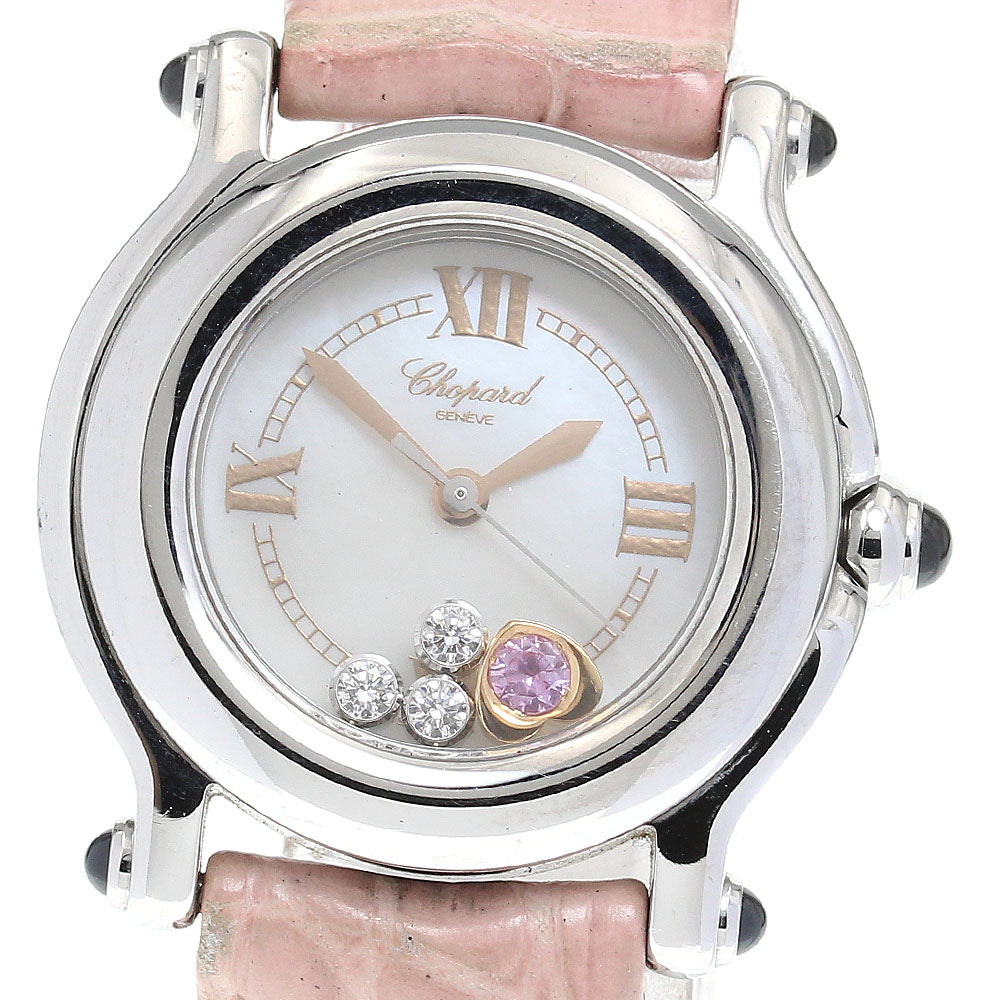 Chopard Happy sports 27/8245-23 White shell Dial Quartz Ladies Watch_688749
