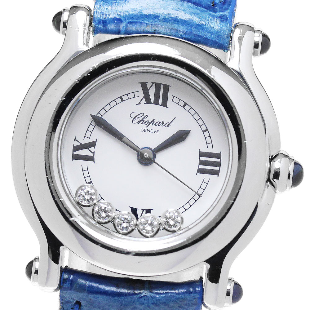 Chopard Happy sports 27/8245-23 5P diamond white Dial Quartz Ladies Watch_692638
