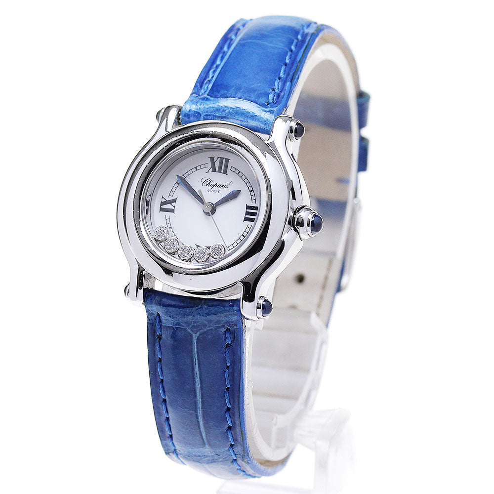Chopard Happy sports 27/8245-23 5P diamond white Dial Quartz Ladies Watch_692638