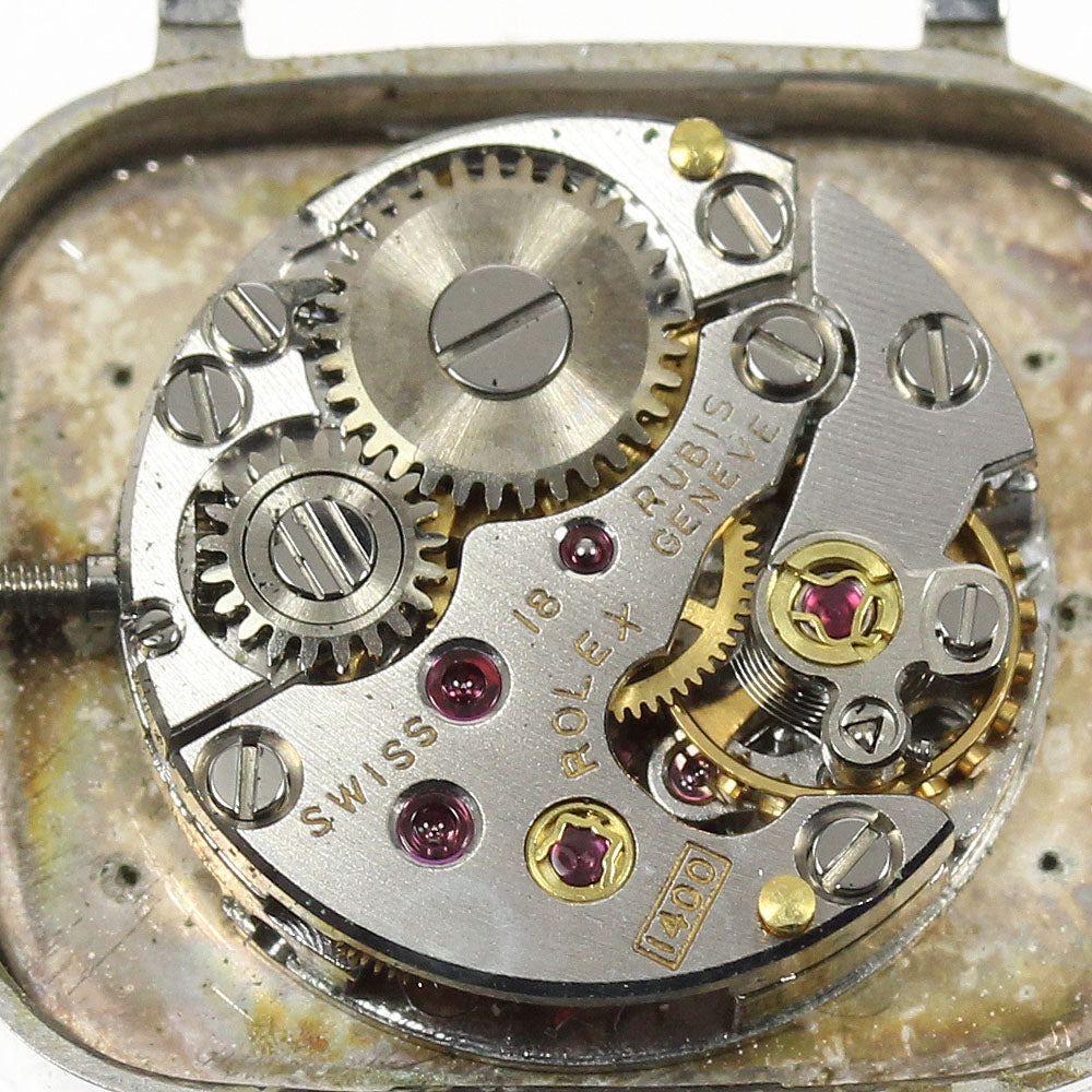 ROLEX Orchid ref.2651 K18WG Cal.1400 head Silver Dial Hand Winding Ladies Watch_692992