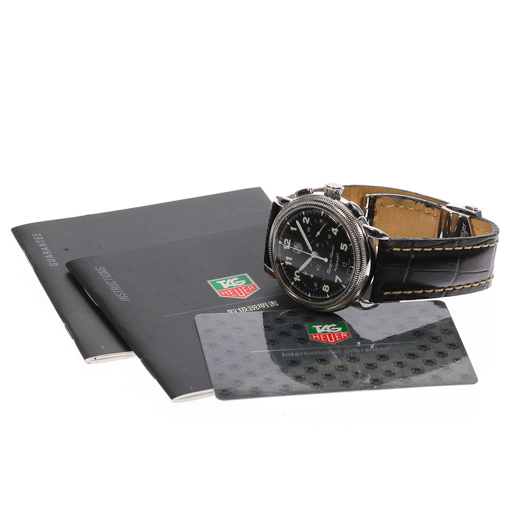 TAG HEUER Targa Florio CX2110 Chronograph Date black Dial Automatic Men's Watch_693758