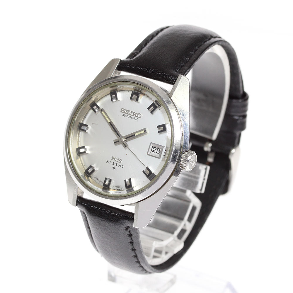 SEIKO King Seiko High Beat 5625-7000 Date Silver Dial Automatic Men's Watch_694821