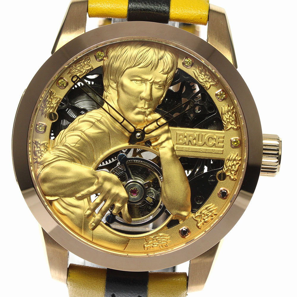 MEMORIGIN Tourbillon Bruce Lee Limited Edition MO1005G Hand Winding Men's_695827