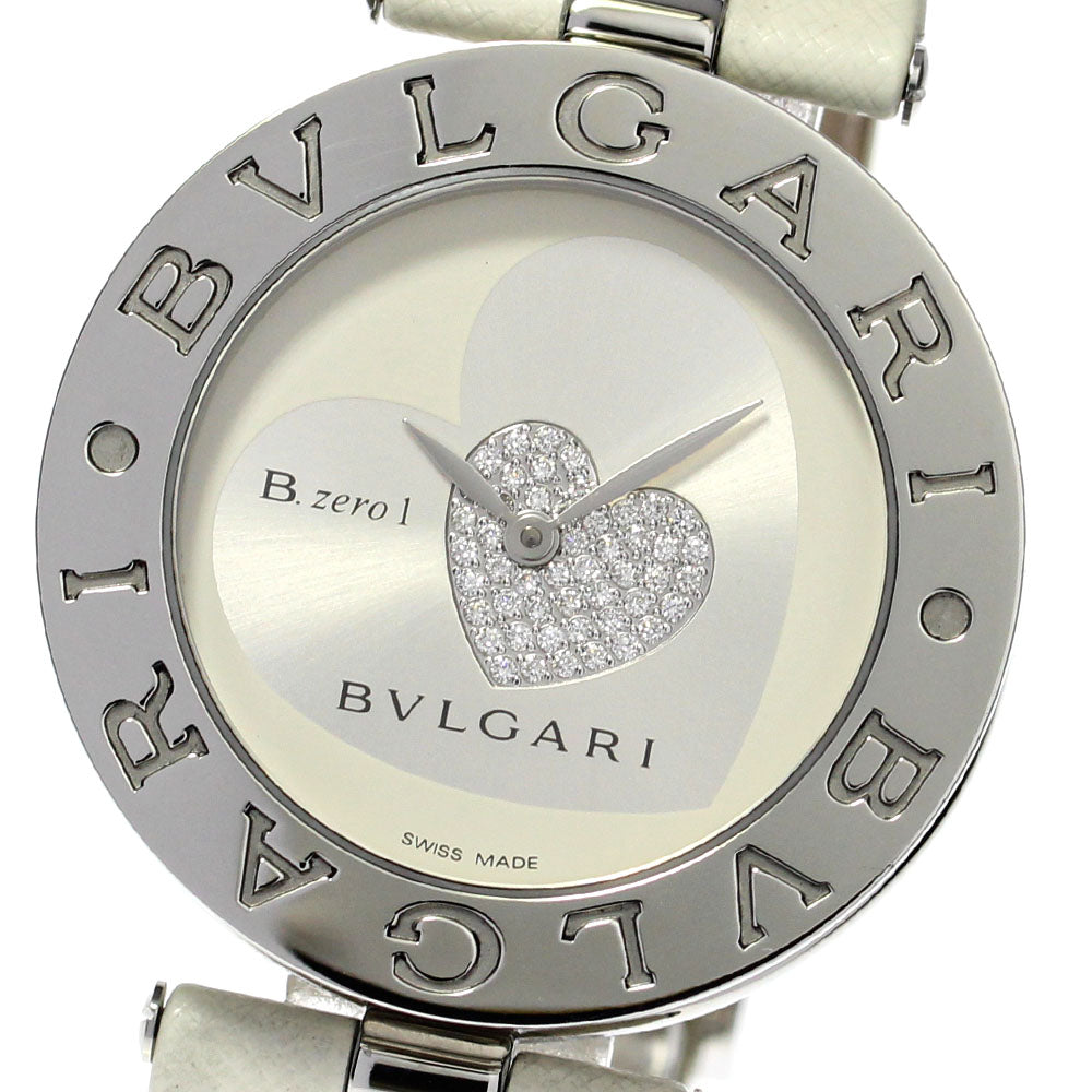 BVLGARI B-zero1 BZ35S Double Heart Diamond Quartz Ladies Watch_696678